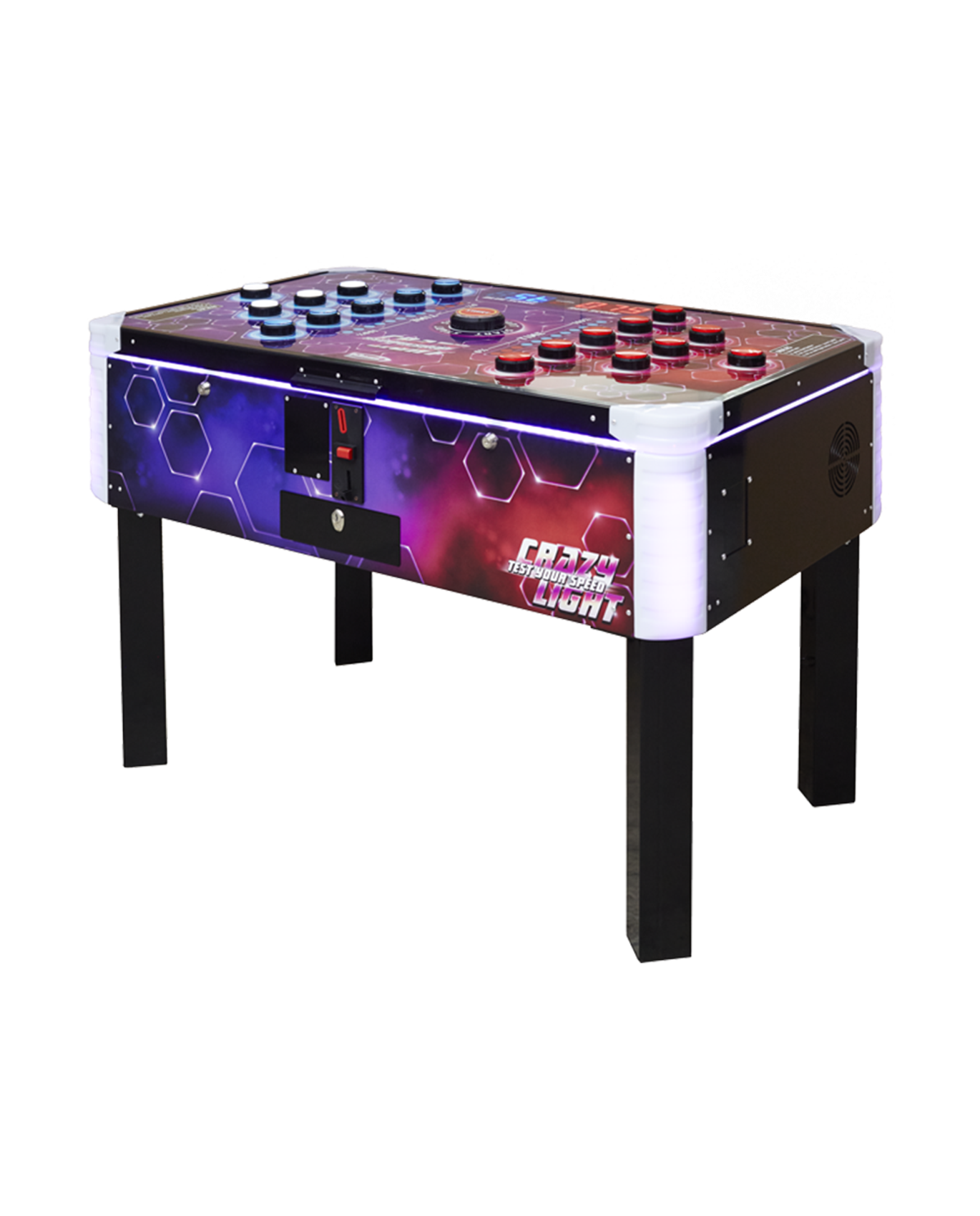 Crazy Light -nopeuspeli, LED-valaistu reaktiopeli baareihin.